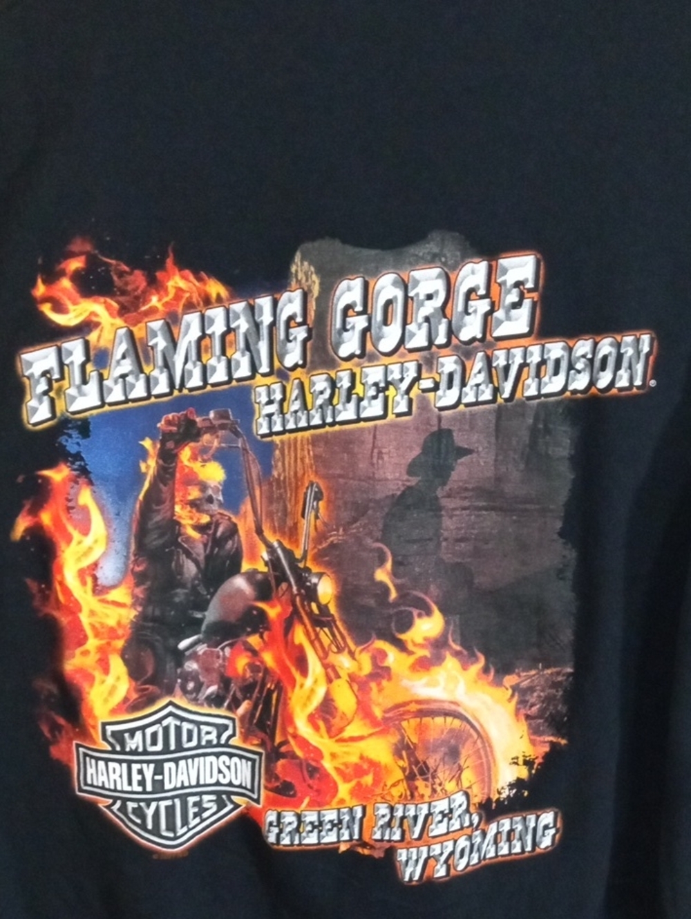 Harley-Davidson Black Short Sleeve Tee Shirt Men’s Large - Picture 3 of 6